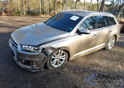 2018 Audi Q7 2.0T Premium from USA, damaged, VIN WA1LHAF79JD002575